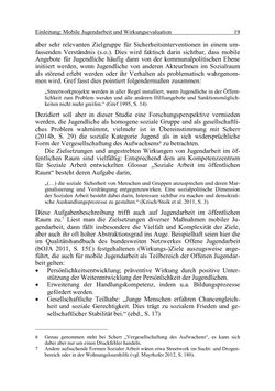 Bild der Seite - 19 - in Wirkungsevaluation mobiler Jugendarbeit - Methodische Zugänge und empirische Ergebnisse