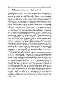 Bild der Seite - 22 - in Wirkungsevaluation mobiler Jugendarbeit - Methodische Zugänge und empirische Ergebnisse