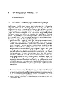 Bild der Seite - 31 - in Wirkungsevaluation mobiler Jugendarbeit - Methodische Zugänge und empirische Ergebnisse