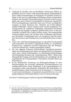 Bild der Seite - 32 - in Wirkungsevaluation mobiler Jugendarbeit - Methodische Zugänge und empirische Ergebnisse