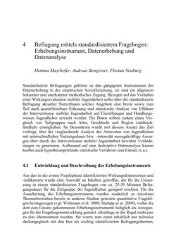 Bild der Seite - 49 - in Wirkungsevaluation mobiler Jugendarbeit - Methodische Zugänge und empirische Ergebnisse