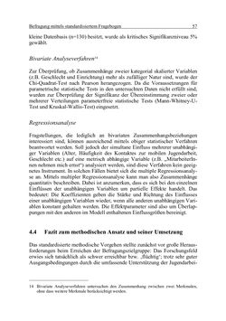 Bild der Seite - 57 - in Wirkungsevaluation mobiler Jugendarbeit - Methodische Zugänge und empirische Ergebnisse