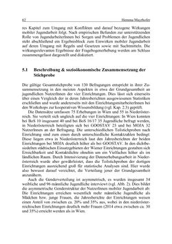 Bild der Seite - 62 - in Wirkungsevaluation mobiler Jugendarbeit - Methodische Zugänge und empirische Ergebnisse