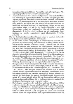 Bild der Seite - 92 - in Wirkungsevaluation mobiler Jugendarbeit - Methodische Zugänge und empirische Ergebnisse