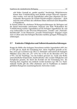 Image of the Page - 93 - in Wirkungsevaluation mobiler Jugendarbeit - Methodische Zugänge und empirische Ergebnisse