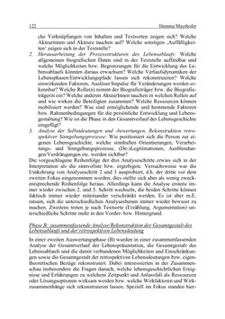 Image of the Page - 122 - in Wirkungsevaluation mobiler Jugendarbeit - Methodische Zugänge und empirische Ergebnisse