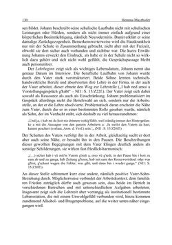 Image of the Page - 130 - in Wirkungsevaluation mobiler Jugendarbeit - Methodische Zugänge und empirische Ergebnisse