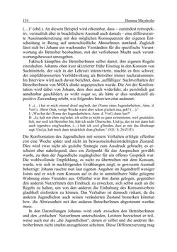 Image of the Page - 134 - in Wirkungsevaluation mobiler Jugendarbeit - Methodische Zugänge und empirische Ergebnisse