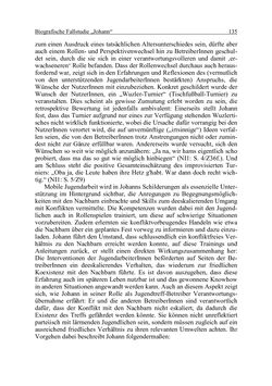 Image of the Page - 135 - in Wirkungsevaluation mobiler Jugendarbeit - Methodische Zugänge und empirische Ergebnisse