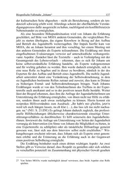 Image of the Page - 137 - in Wirkungsevaluation mobiler Jugendarbeit - Methodische Zugänge und empirische Ergebnisse