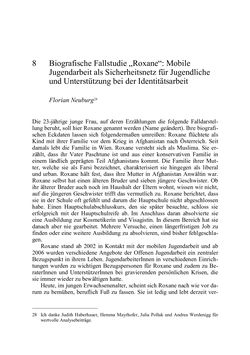 Bild der Seite - 145 - in Wirkungsevaluation mobiler Jugendarbeit - Methodische Zugänge und empirische Ergebnisse