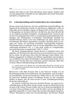 Bild der Seite - 146 - in Wirkungsevaluation mobiler Jugendarbeit - Methodische Zugänge und empirische Ergebnisse