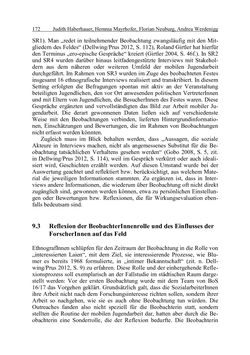 Bild der Seite - 172 - in Wirkungsevaluation mobiler Jugendarbeit - Methodische Zugänge und empirische Ergebnisse