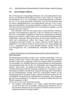Image of the Page - 176 - in Wirkungsevaluation mobiler Jugendarbeit - Methodische Zugänge und empirische Ergebnisse