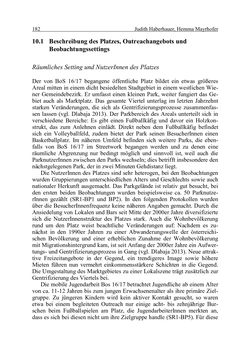 Bild der Seite - 182 - in Wirkungsevaluation mobiler Jugendarbeit - Methodische Zugänge und empirische Ergebnisse