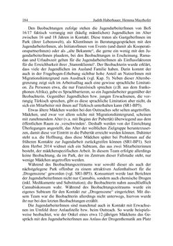 Bild der Seite - 184 - in Wirkungsevaluation mobiler Jugendarbeit - Methodische Zugänge und empirische Ergebnisse