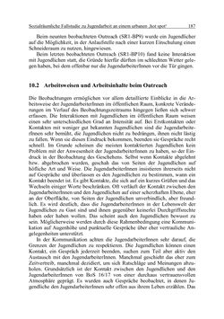 Bild der Seite - 187 - in Wirkungsevaluation mobiler Jugendarbeit - Methodische Zugänge und empirische Ergebnisse