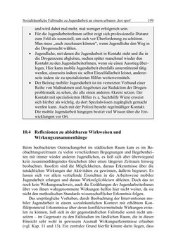 Bild der Seite - 199 - in Wirkungsevaluation mobiler Jugendarbeit - Methodische Zugänge und empirische Ergebnisse
