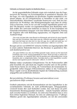 Bild der Seite - 215 - in Wirkungsevaluation mobiler Jugendarbeit - Methodische Zugänge und empirische Ergebnisse