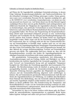 Bild der Seite - 231 - in Wirkungsevaluation mobiler Jugendarbeit - Methodische Zugänge und empirische Ergebnisse