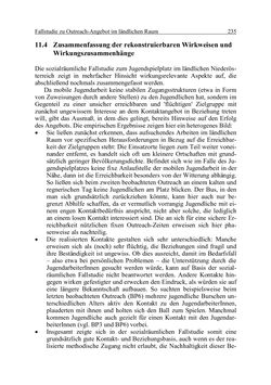 Bild der Seite - 235 - in Wirkungsevaluation mobiler Jugendarbeit - Methodische Zugänge und empirische Ergebnisse