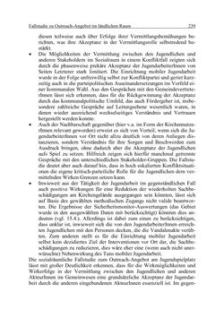 Bild der Seite - 239 - in Wirkungsevaluation mobiler Jugendarbeit - Methodische Zugänge und empirische Ergebnisse