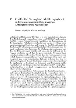 Image of the Page - 263 - in Wirkungsevaluation mobiler Jugendarbeit - Methodische Zugänge und empirische Ergebnisse