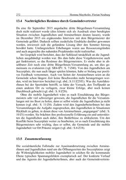 Image of the Page - 272 - in Wirkungsevaluation mobiler Jugendarbeit - Methodische Zugänge und empirische Ergebnisse