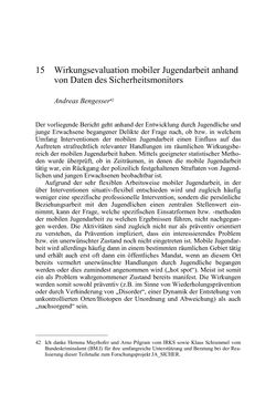 Bild der Seite - 287 - in Wirkungsevaluation mobiler Jugendarbeit - Methodische Zugänge und empirische Ergebnisse