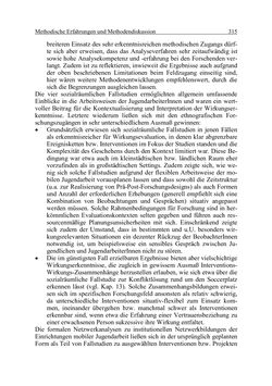 Image of the Page - 315 - in Wirkungsevaluation mobiler Jugendarbeit - Methodische Zugänge und empirische Ergebnisse