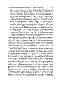 Image of the Page - 325 - in Wirkungsevaluation mobiler Jugendarbeit - Methodische Zugänge und empirische Ergebnisse