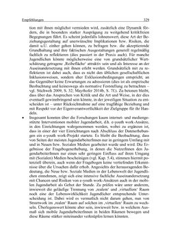 Image of the Page - 329 - in Wirkungsevaluation mobiler Jugendarbeit - Methodische Zugänge und empirische Ergebnisse