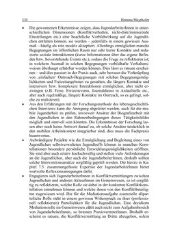 Bild der Seite - 330 - in Wirkungsevaluation mobiler Jugendarbeit - Methodische Zugänge und empirische Ergebnisse