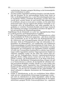 Bild der Seite - 332 - in Wirkungsevaluation mobiler Jugendarbeit - Methodische Zugänge und empirische Ergebnisse