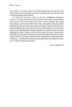 Image of the Page - VI - in Jugendkommunikation und Dialekt - Syntax gesprochener Sprache bei Jugendlichen in Osttirol