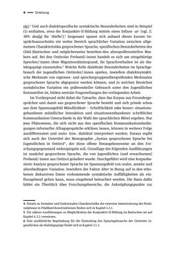 Image of the Page - 4 - in Jugendkommunikation und Dialekt - Syntax gesprochener Sprache bei Jugendlichen in Osttirol