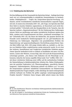 Image of the Page - 10 - in Jugendkommunikation und Dialekt - Syntax gesprochener Sprache bei Jugendlichen in Osttirol