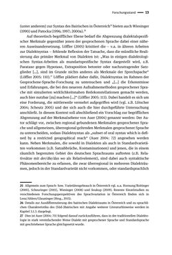 Bild der Seite - 13 - in Jugendkommunikation und Dialekt - Syntax gesprochener Sprache bei Jugendlichen in Osttirol