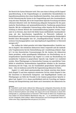 Bild der Seite - 19 - in Jugendkommunikation und Dialekt - Syntax gesprochener Sprache bei Jugendlichen in Osttirol