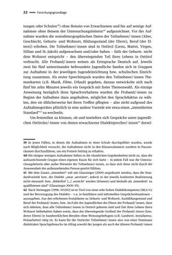 Bild der Seite - 22 - in Jugendkommunikation und Dialekt - Syntax gesprochener Sprache bei Jugendlichen in Osttirol