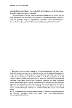 Bild der Seite - 44 - in Jugendkommunikation und Dialekt - Syntax gesprochener Sprache bei Jugendlichen in Osttirol