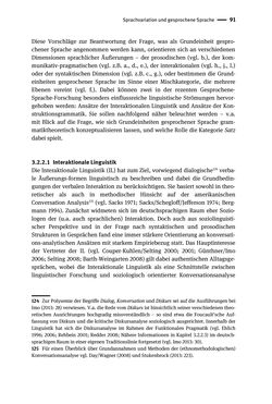 Bild der Seite - 91 - in Jugendkommunikation und Dialekt - Syntax gesprochener Sprache bei Jugendlichen in Osttirol