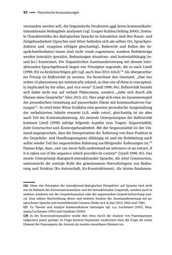 Image of the Page - 92 - in Jugendkommunikation und Dialekt - Syntax gesprochener Sprache bei Jugendlichen in Osttirol