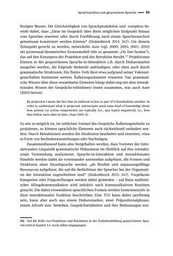 Image of the Page - 95 - in Jugendkommunikation und Dialekt - Syntax gesprochener Sprache bei Jugendlichen in Osttirol