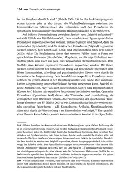 Image of the Page - 104 - in Jugendkommunikation und Dialekt - Syntax gesprochener Sprache bei Jugendlichen in Osttirol