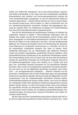 Image of the Page - 111 - in Jugendkommunikation und Dialekt - Syntax gesprochener Sprache bei Jugendlichen in Osttirol