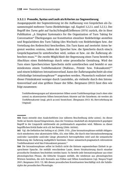 Image of the Page - 118 - in Jugendkommunikation und Dialekt - Syntax gesprochener Sprache bei Jugendlichen in Osttirol