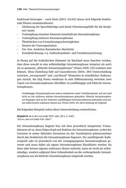 Bild der Seite - 126 - in Jugendkommunikation und Dialekt - Syntax gesprochener Sprache bei Jugendlichen in Osttirol