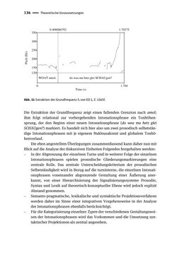 Bild der Seite - 134 - in Jugendkommunikation und Dialekt - Syntax gesprochener Sprache bei Jugendlichen in Osttirol
