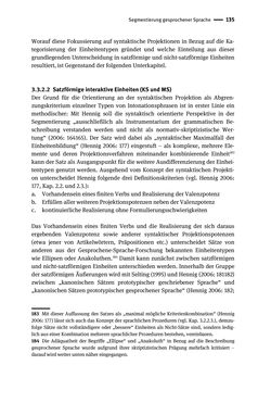 Bild der Seite - 135 - in Jugendkommunikation und Dialekt - Syntax gesprochener Sprache bei Jugendlichen in Osttirol